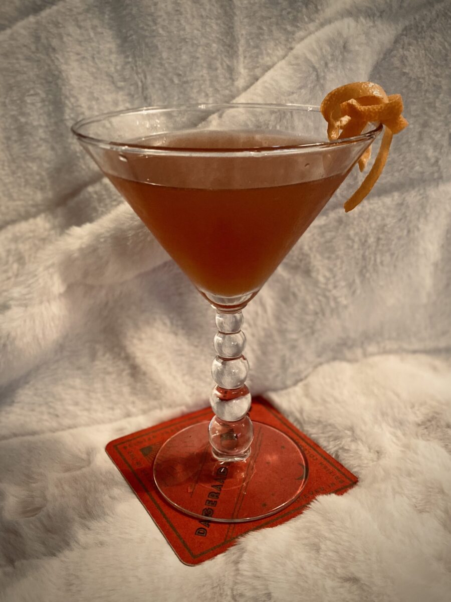 Best enjoyed at twilight, somewhere warm — Málaga, maybe — when the air smells faintly of citrus and memory of a certain perfume. This is not a first drink. It’s the second glance.