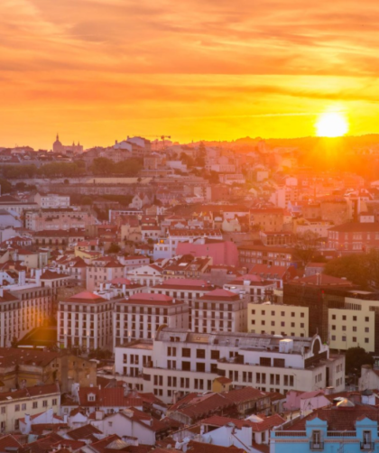 Sunset in Portugal