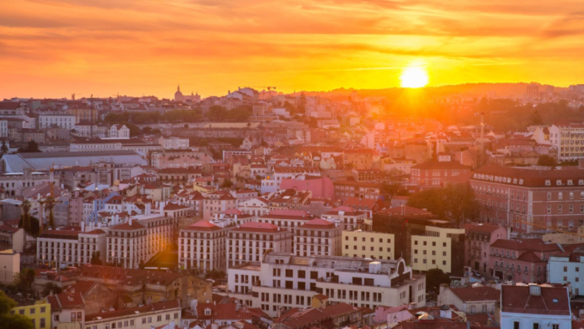 Sunset in Portugal
